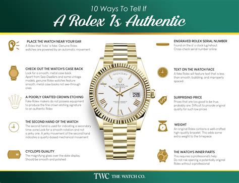 how to identify rolex watch